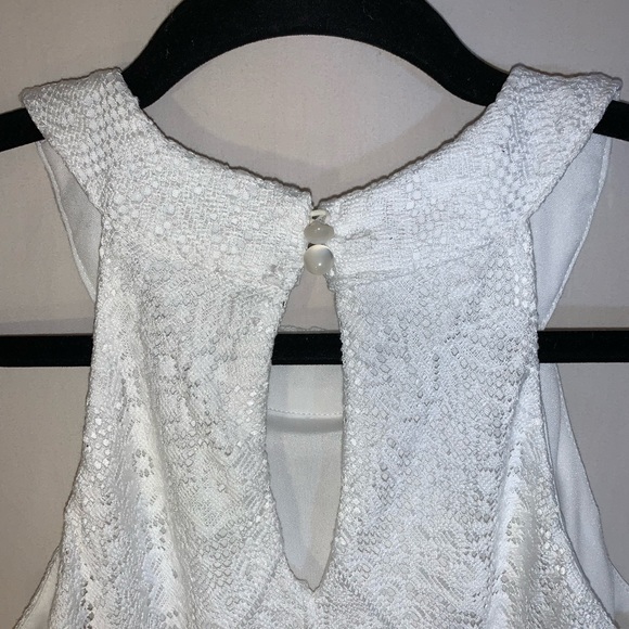 White Lace Dress - Picture 2 of 3